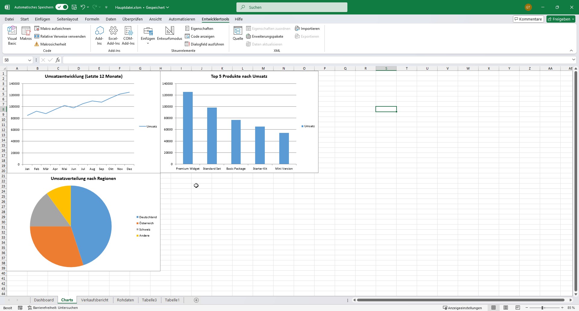 Excel Automatisierung Screenshot 2